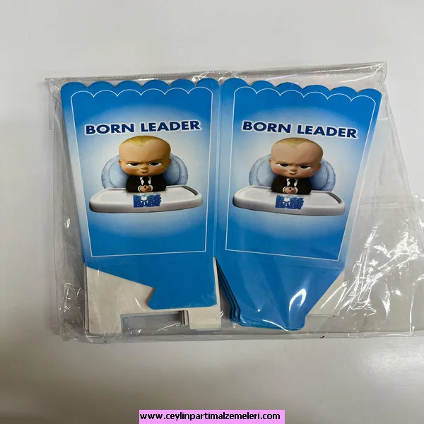 Patron Bebek Temalı Popcorn Kutusu